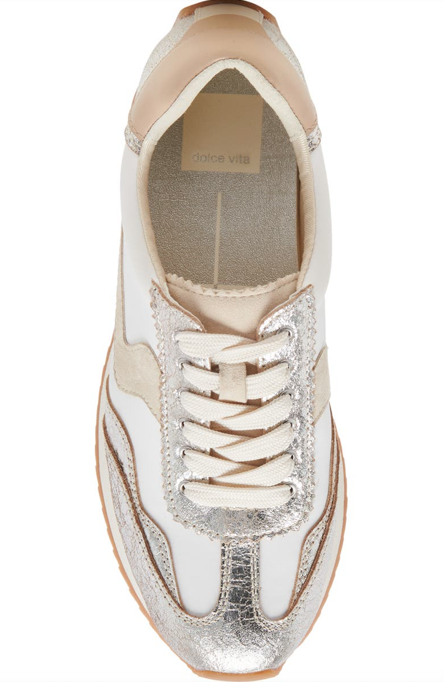 Nylon Notice Sneakers-Silver Multi