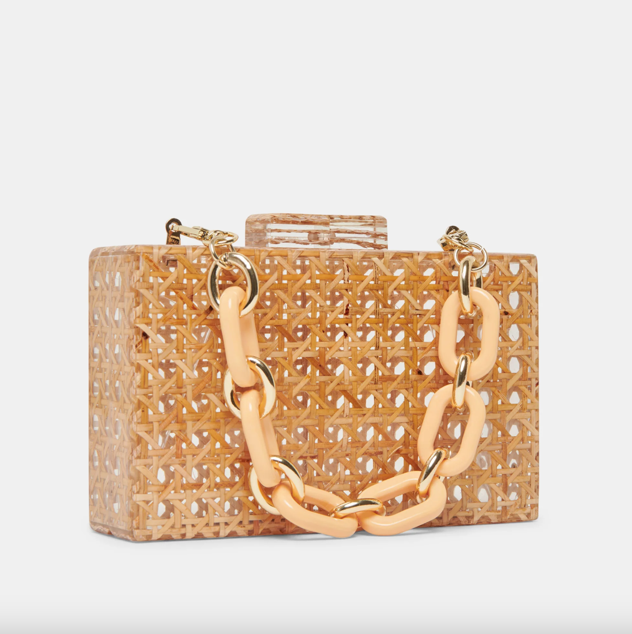 Cane Clutch-Natural