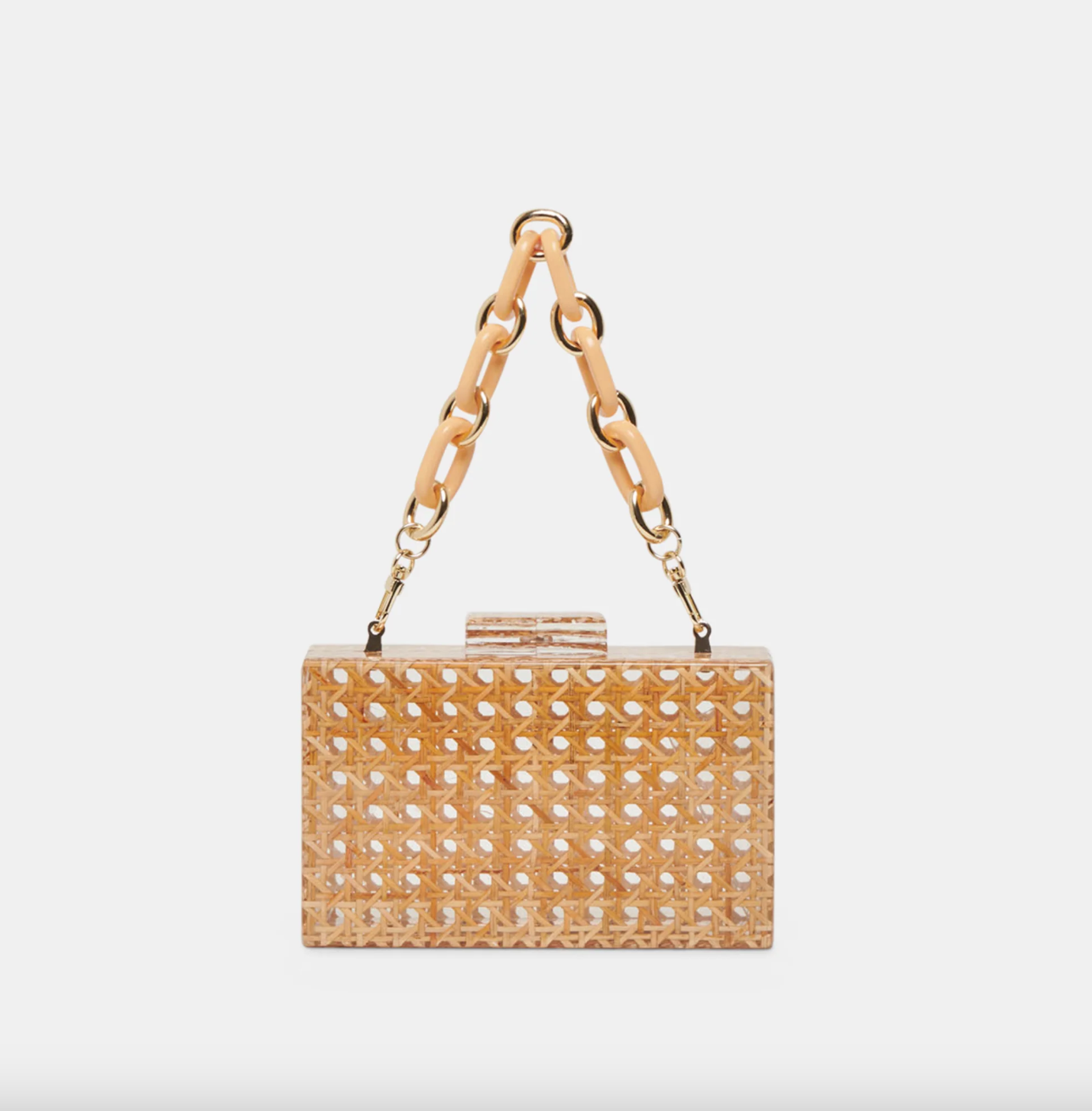 Cane Clutch-Natural