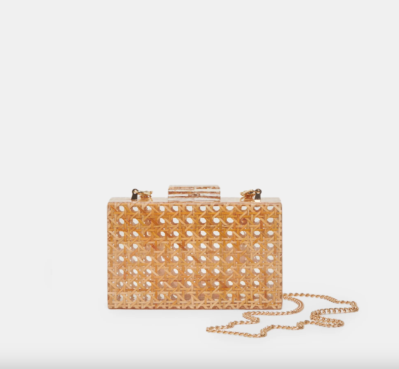 Cane Clutch-Natural