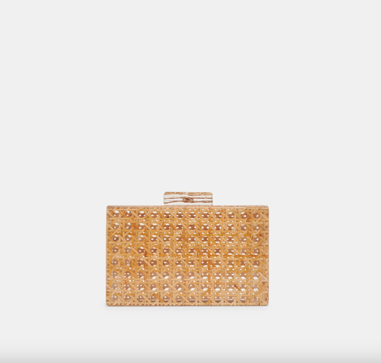 Cane Clutch-Natural