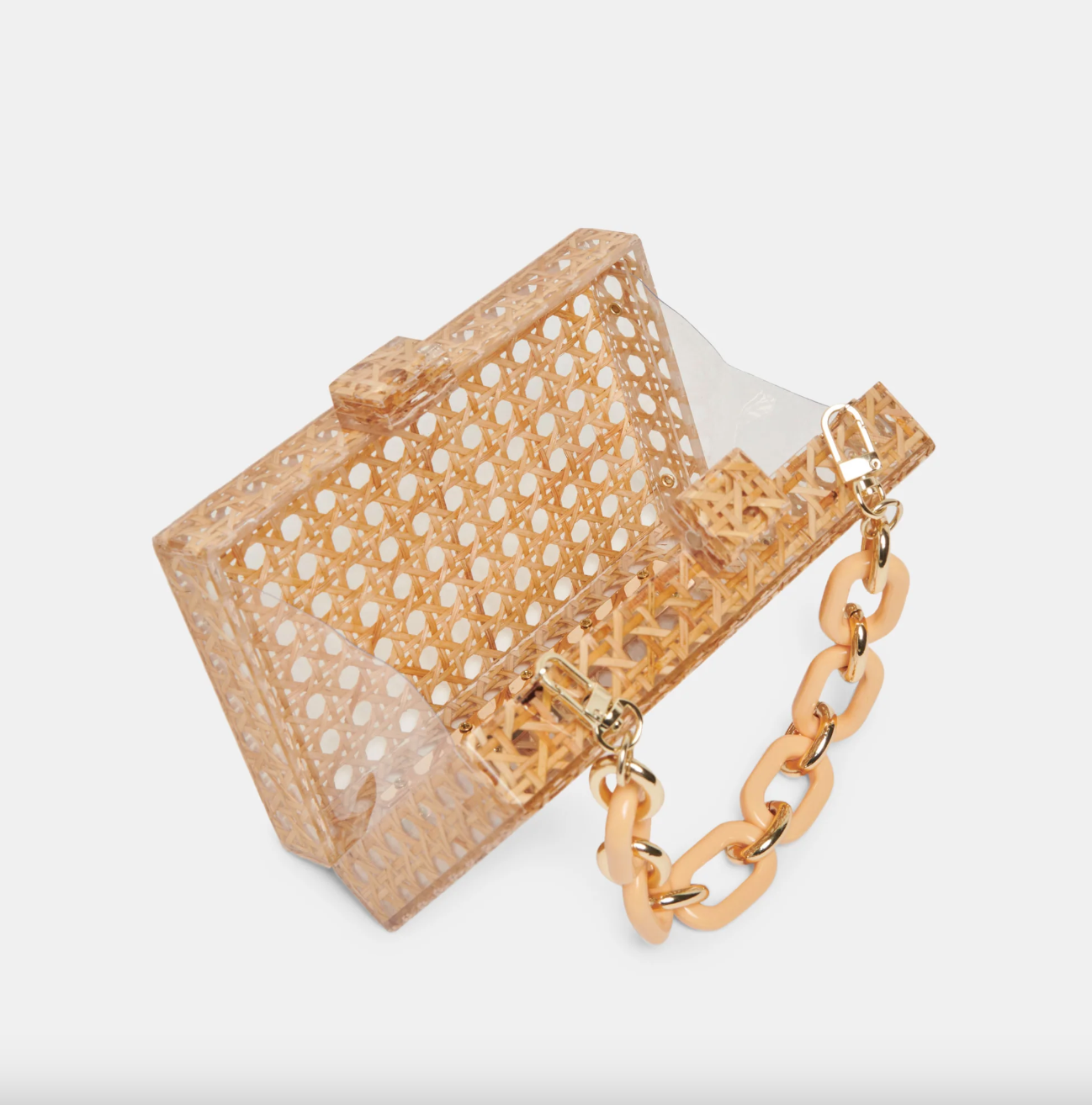 Cane Clutch-Natural