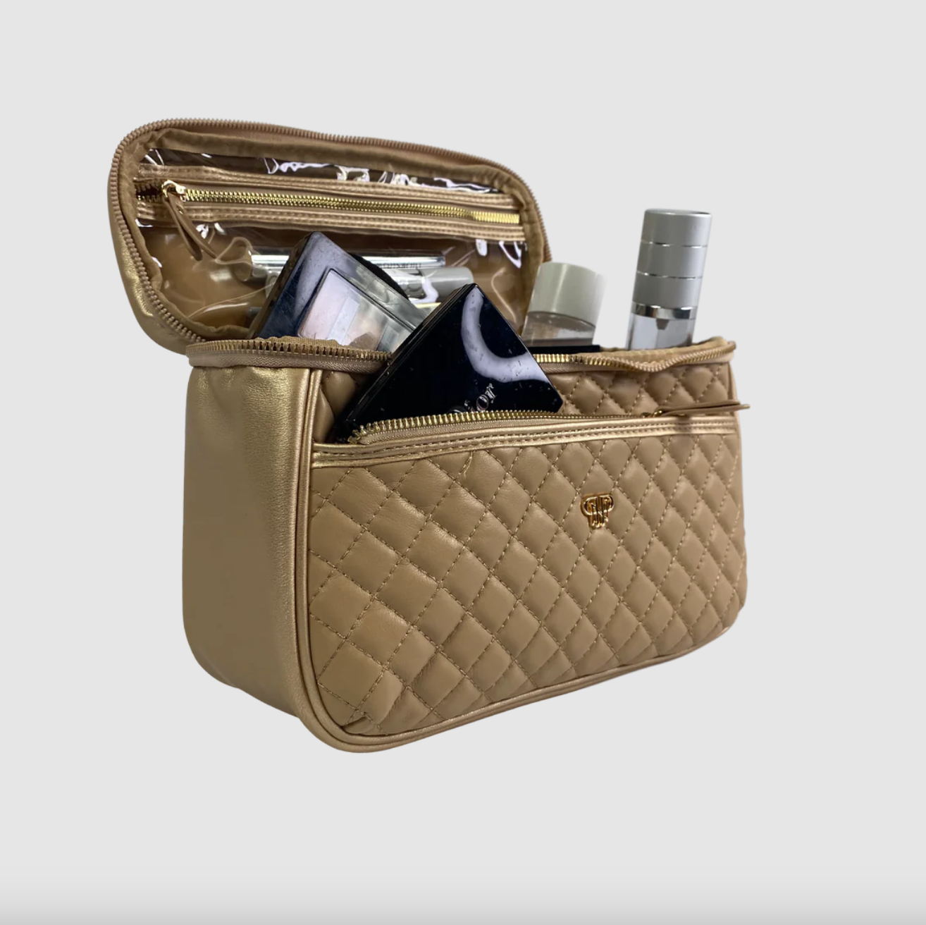 Train Case-Gold Luster