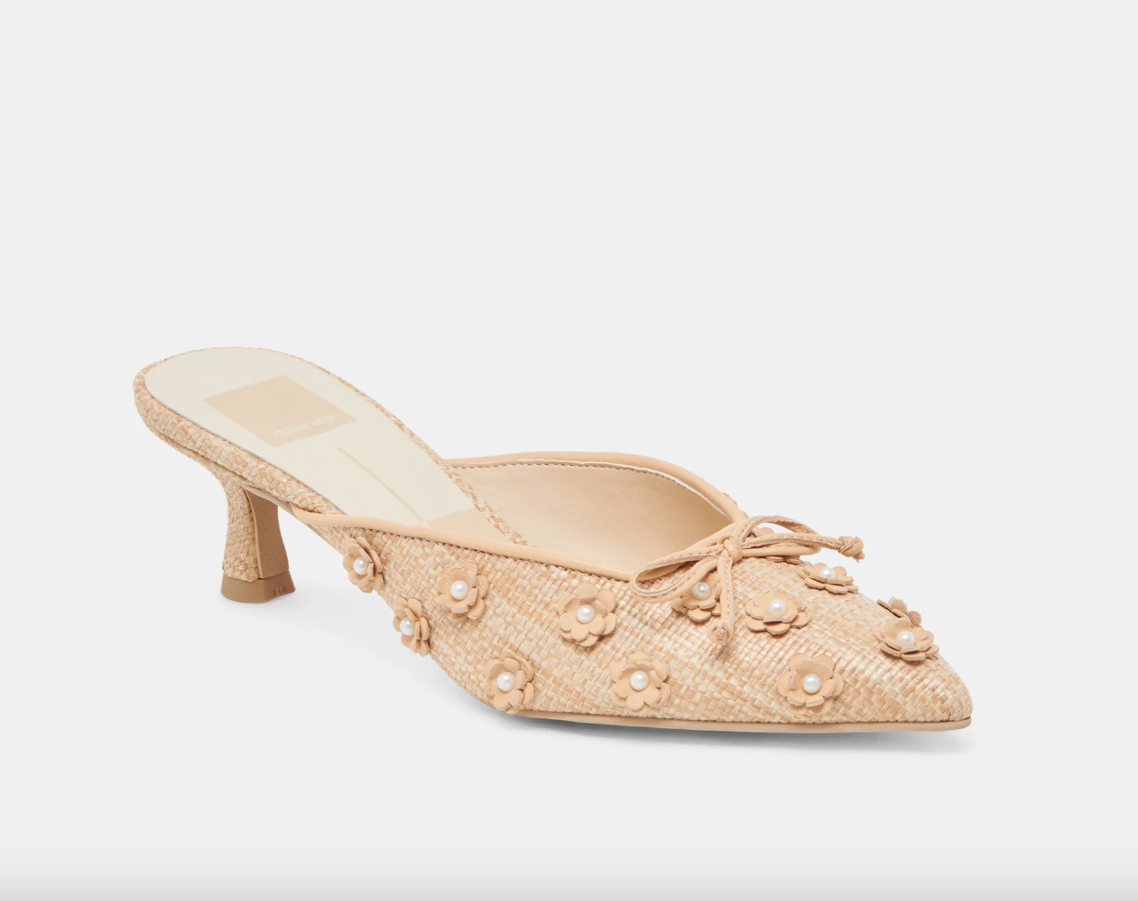 Camilo Heel-Natural Raffia