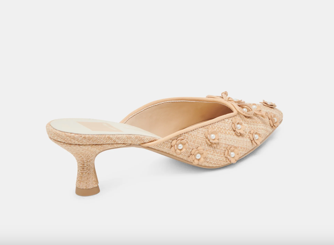 Camilo Heel-Natural Raffia