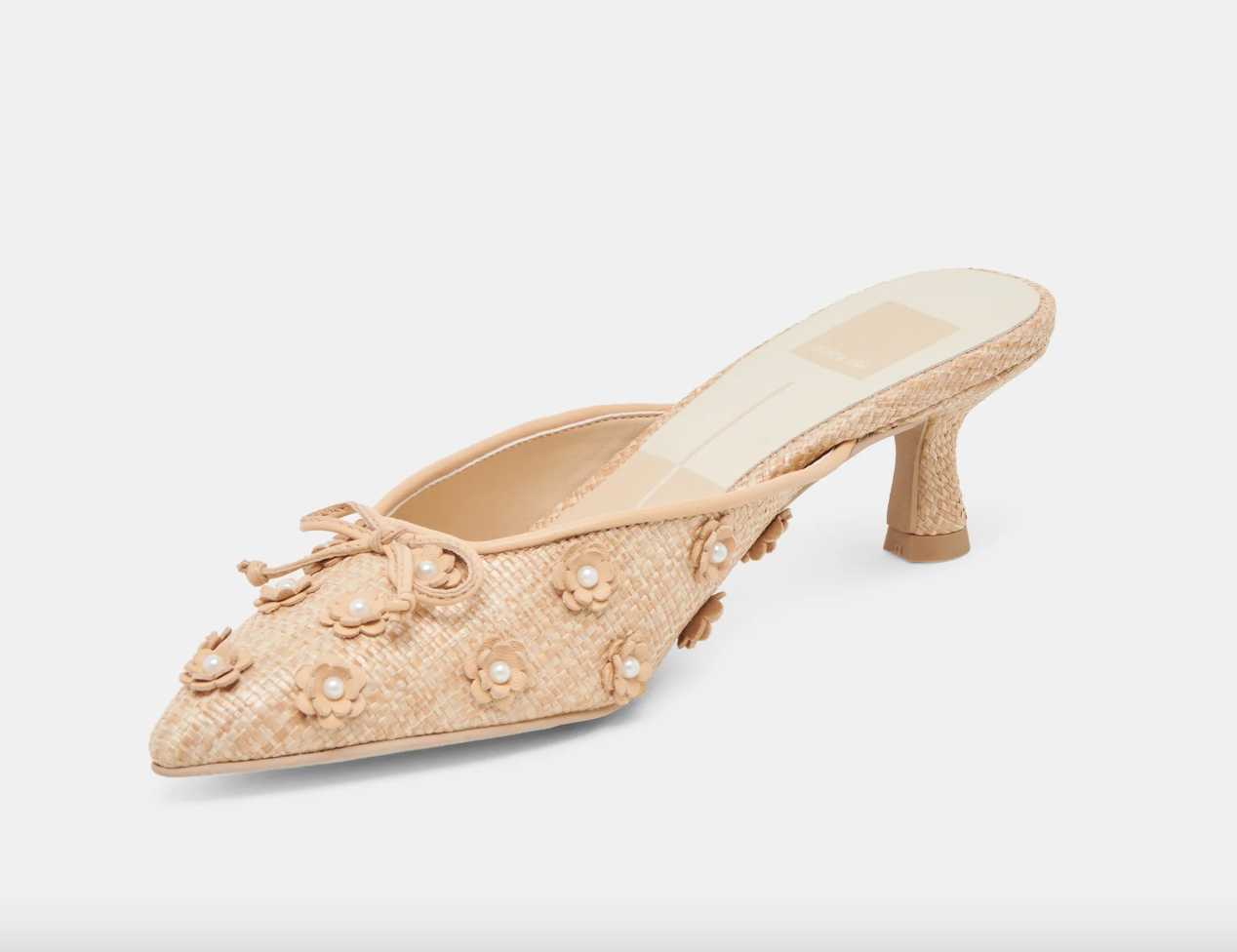 Camilo Heel-Natural Raffia