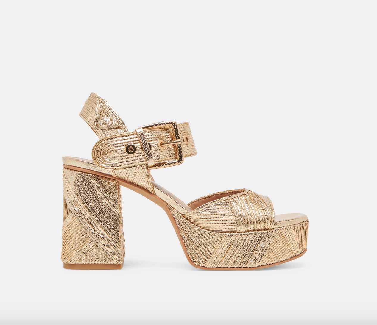 Bobby Deco Heel-Gold