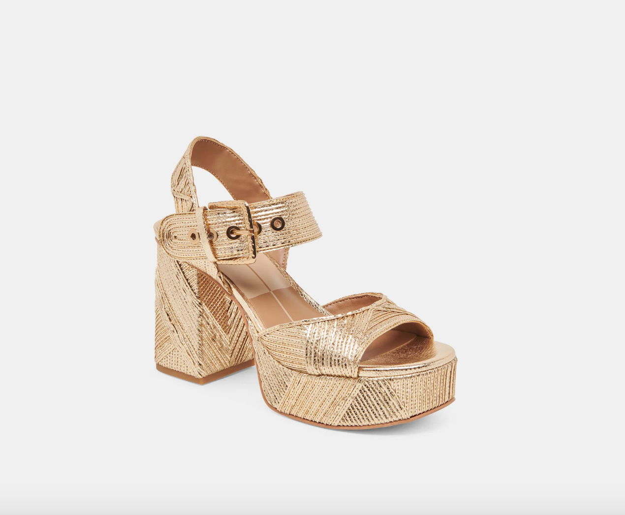 Bobby Deco Heel-Gold