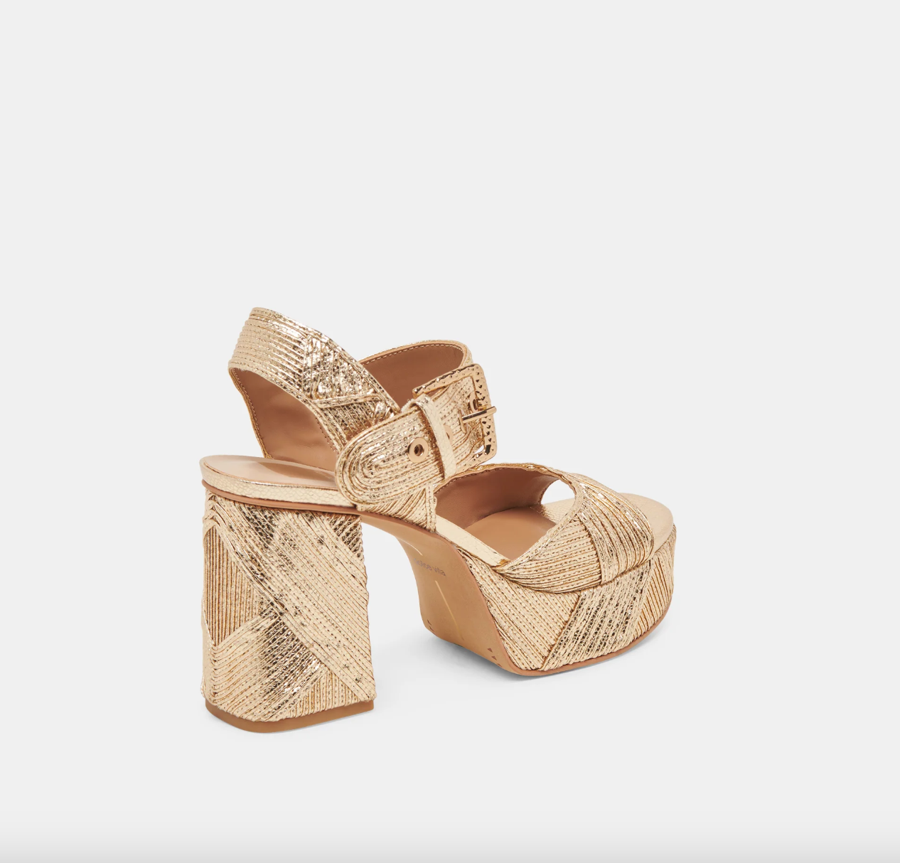 Bobby Deco Heel-Gold