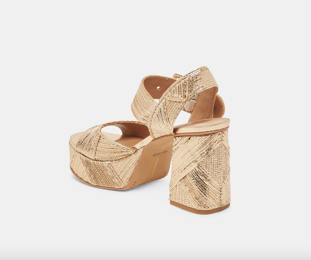 Bobby Deco Heel-Gold