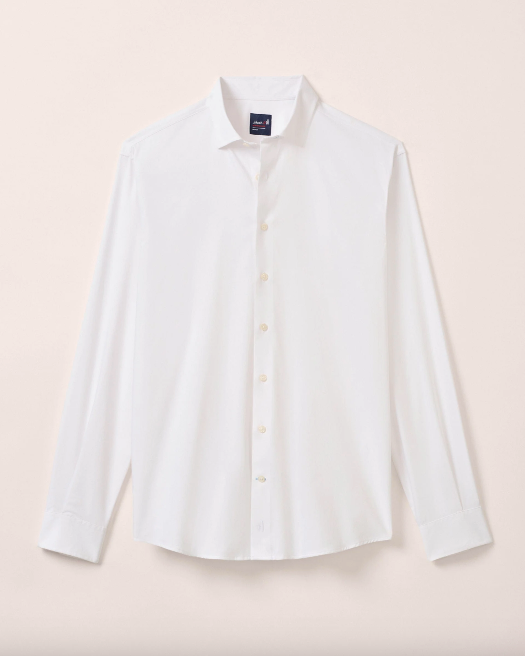 Travis Button Up-White