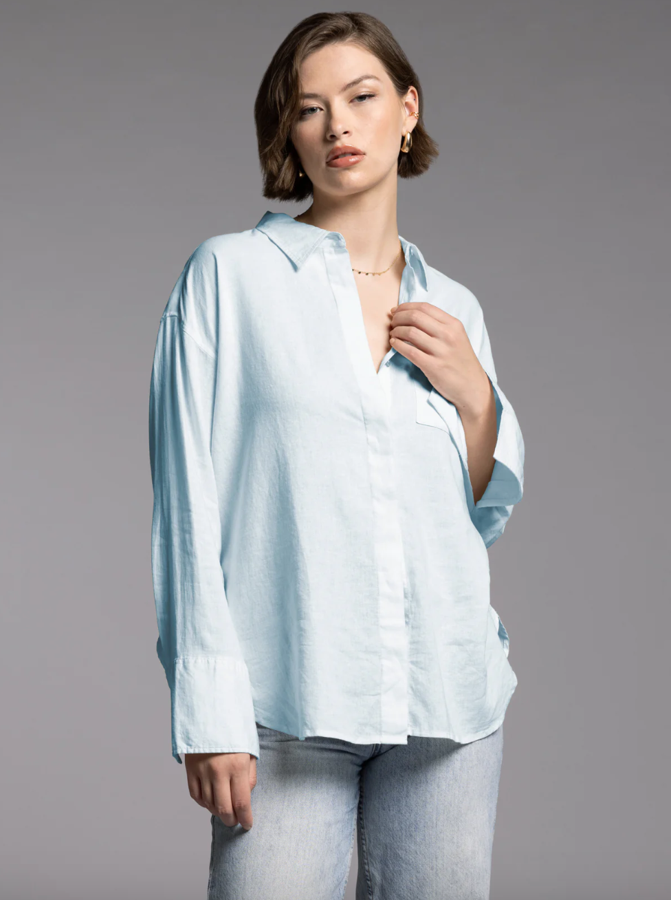 Elise Shirt-Blue