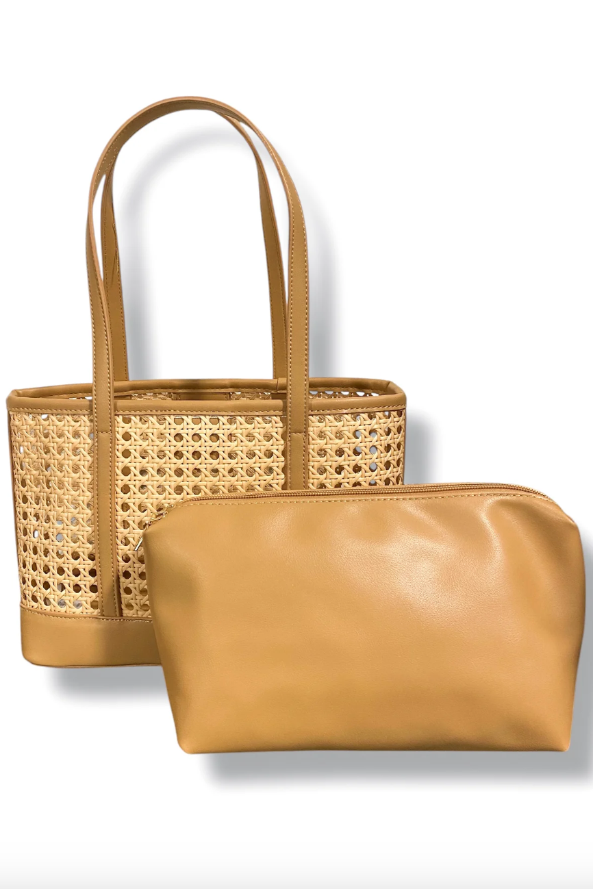 Soleil Mini Tote-Tan