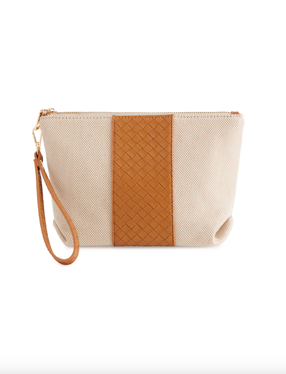 Frankie Wristlet-Natural