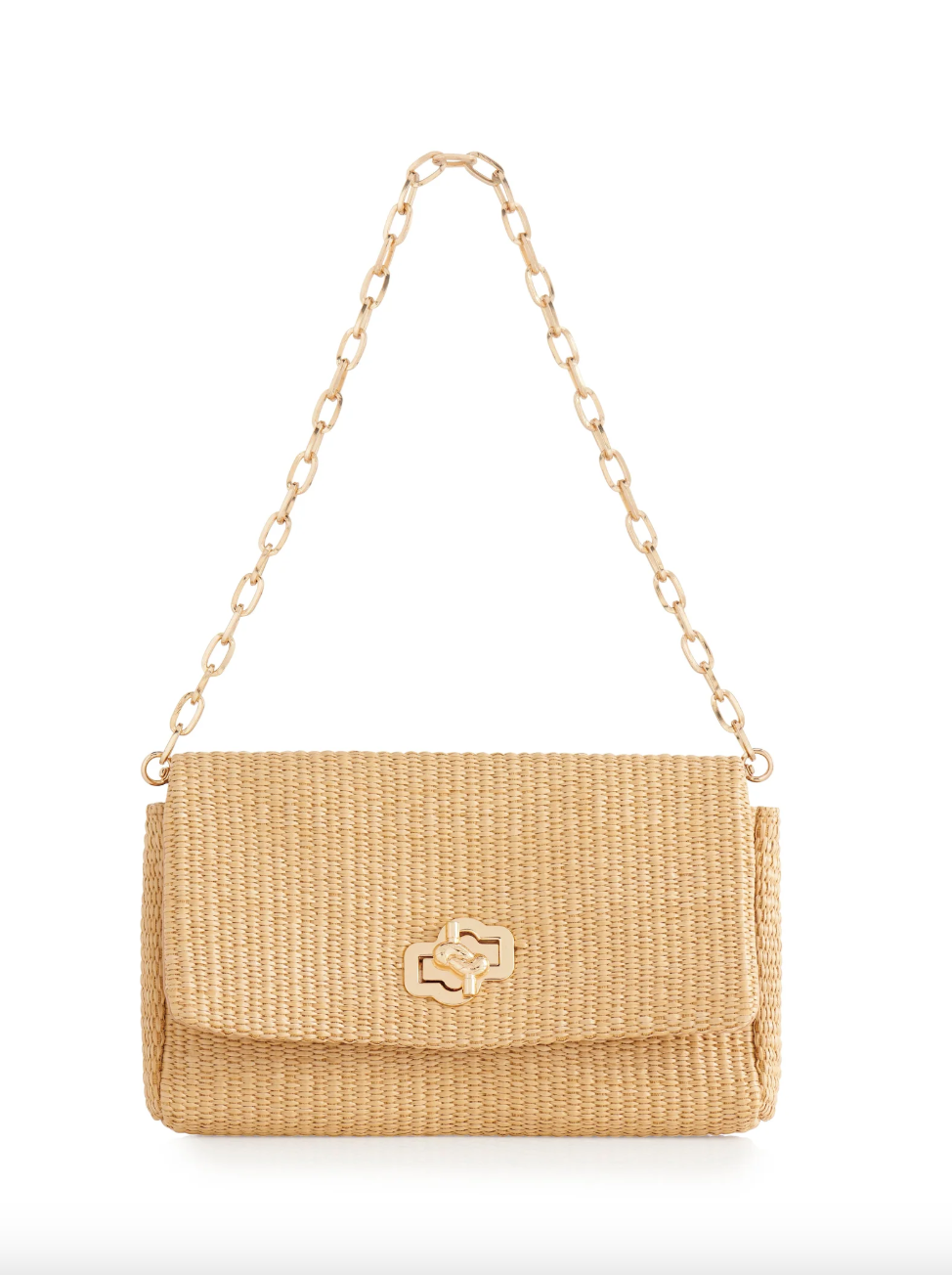 Raffaella Shoulder Bag-Natural