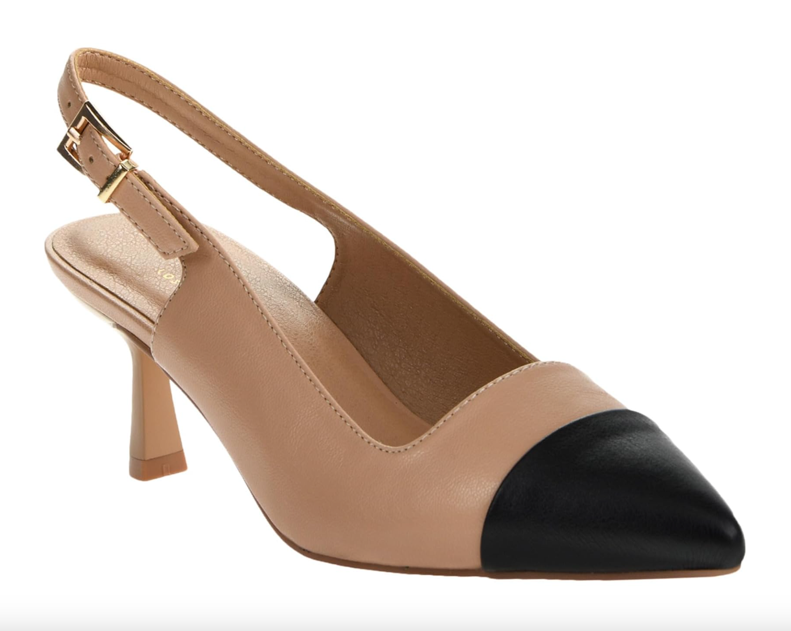 Mariella Pump-Nude/Black