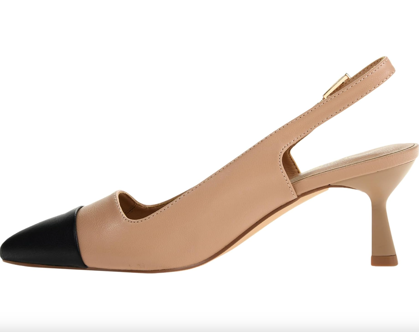 Mariella Pump-Nude/Black