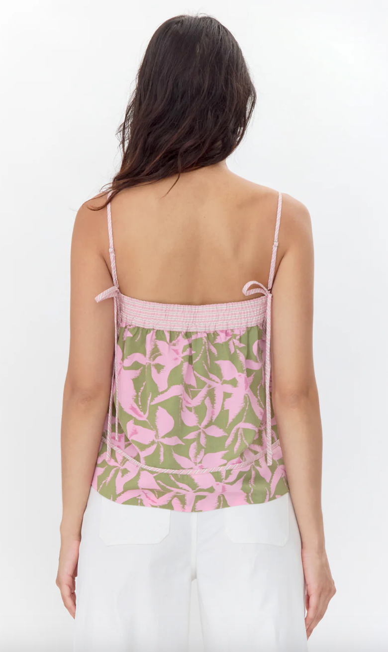 Naeli Top-Pink/Sage