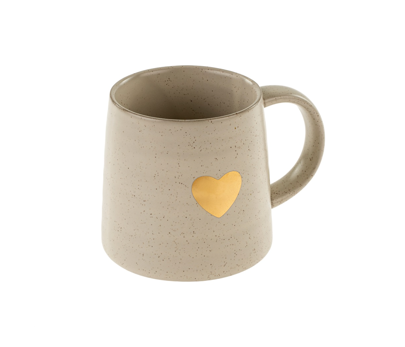 Gold Heart Mug