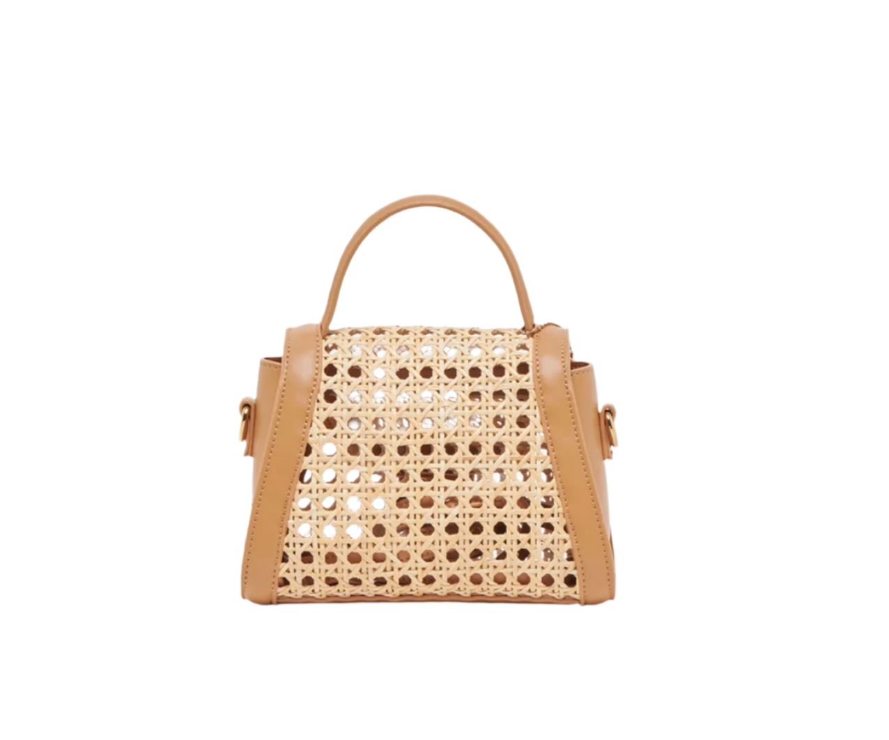 Tropez Cane Bag-Natural