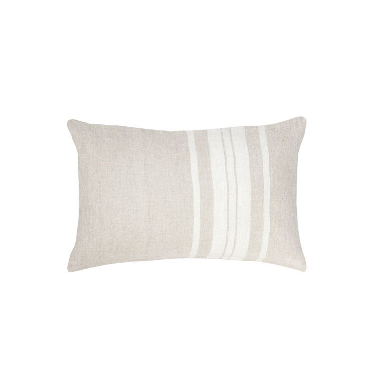 Natural Beige Stripe Pillow (2 Sizes)