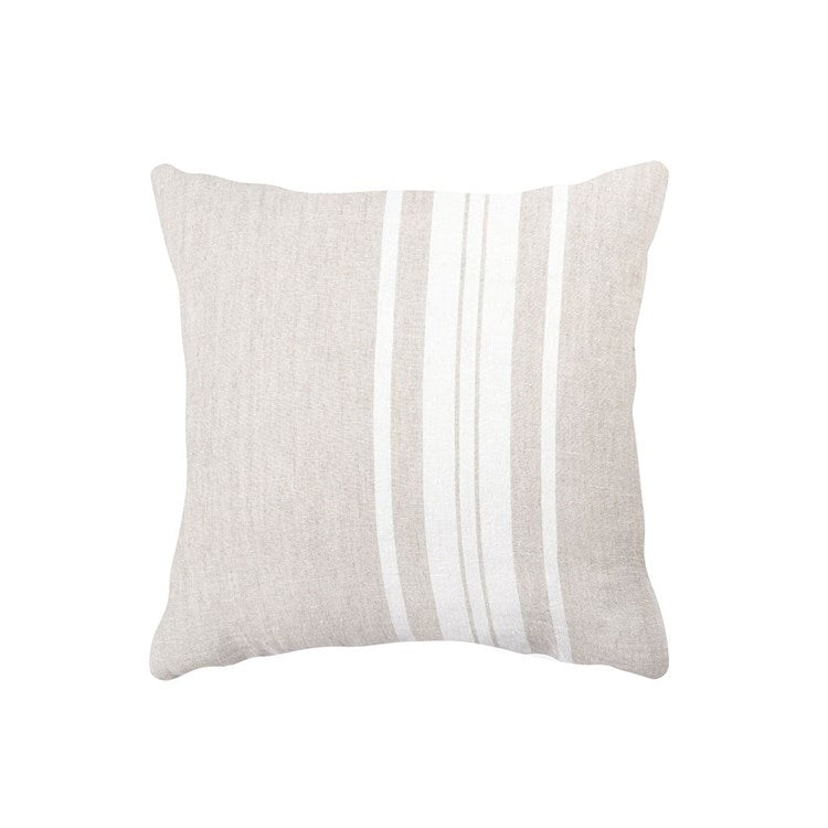Natural Beige Stripe Pillow (2 Sizes)