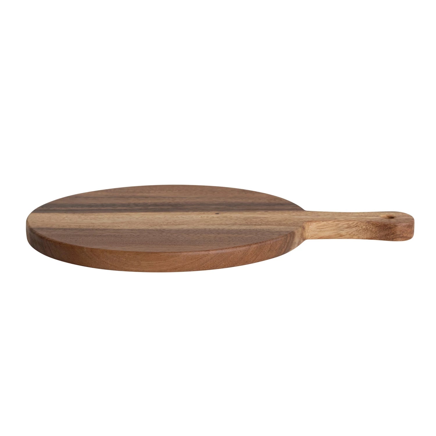 Natural Round Cutting Board w/ Handle