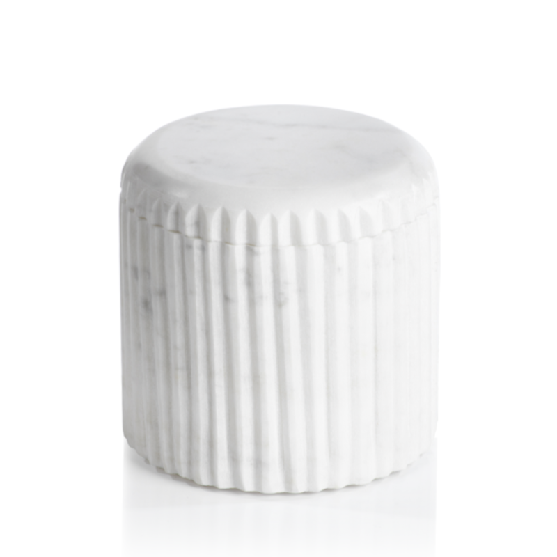 Marble Container w/ Lid