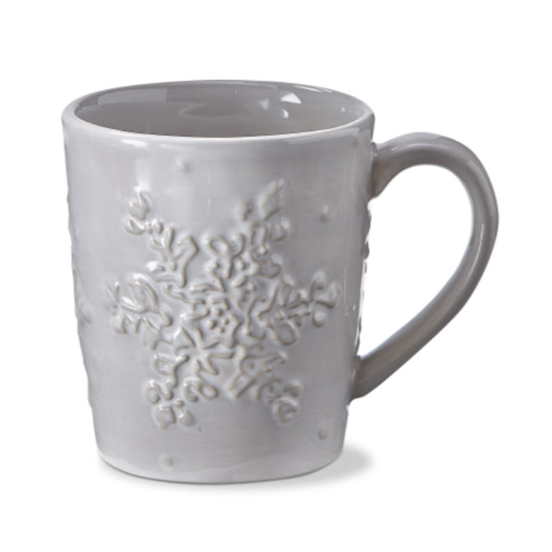 Snowflake Embossed Mug