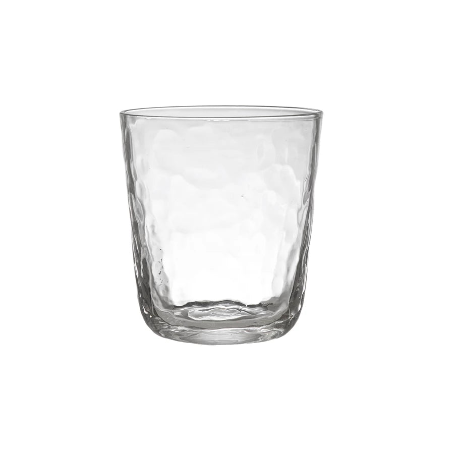 Textured Drinking Glass - 8oz