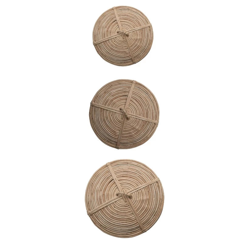 Rattan Basket with Lid (3 Sizes)